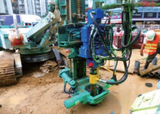 SM1100B Full Hydraulic Crawler Drills Multifunctional Drilling Machine 20Mpa Pressure