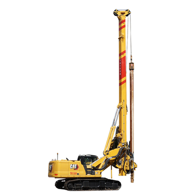 Wiertnice obrotowe o głębokości 57,5 ​​m TR158 Hydrauliczny teleskopowy gąsienicowy do prac budowlanych