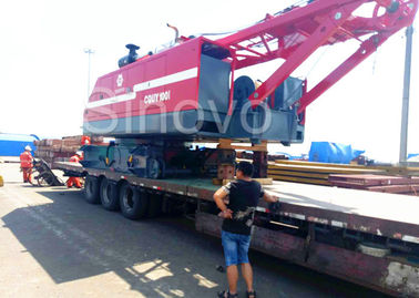 Hydrauliczny żuraw gąsienicowy CQUY100I 100Ton Żuraw kratowy z Cummins QSL.9209/2000KW/rpm na sprzedaż