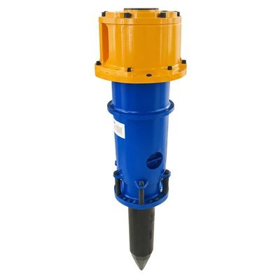 Hydrauliczny kruszarka pali z wymaganiem dla cylindra o maks. 20 l/min, energią uderzenia 30-50J i skokiem 180 mm