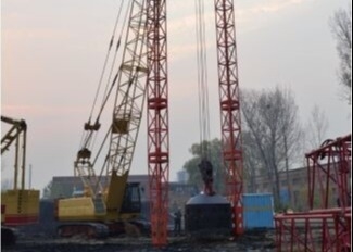 CHUY360 Hydrauliczny żuraw gąsienicowy Dynamiczne zagęszczanie do napędu Niski nacisk na podłoże