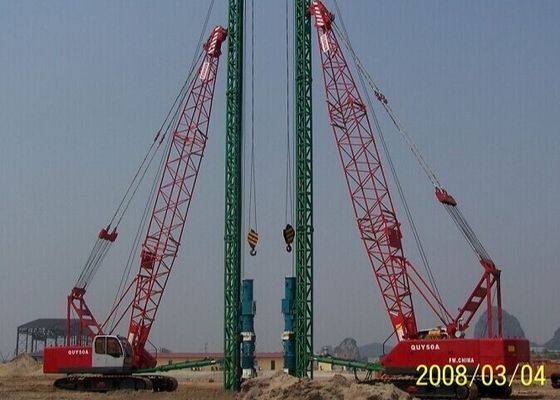 CQUY2600 Hydrauliczny żuraw gąsienicowy Lekki 242kW 254t Wysoka sztywność Trwała