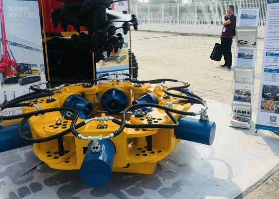 Szybko zmontowany hydrauliczny łamacz pali Całkowicie napędzany hydraulicznie SPA5 z regulowanym betonowym stosem ciętym łańcuchem