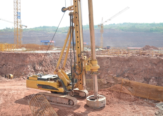 Profesjonalny sprzęt Roboty budowlane W pełni hydrauliczny układ CAT Podwozie do palowania Wiertnica do palowania Soilmec