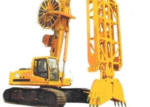 Hydrauliczna montowana na gąsienicach ściana szczelinowa