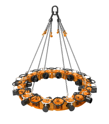 SPA5 Hydrauliczny kruszarka do betonu do cięcia pali Cięcie 120 pali/8h Rozbijanie okrągłego stosu, przecinak do pali