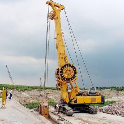 80m głębokości wykopu 261kw hydrauliczny chwytak do ściany membranowej do budowy