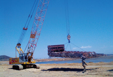 Hydrauliczny żuraw gąsienicowy CQUY550 55Ton Żuraw kratowy